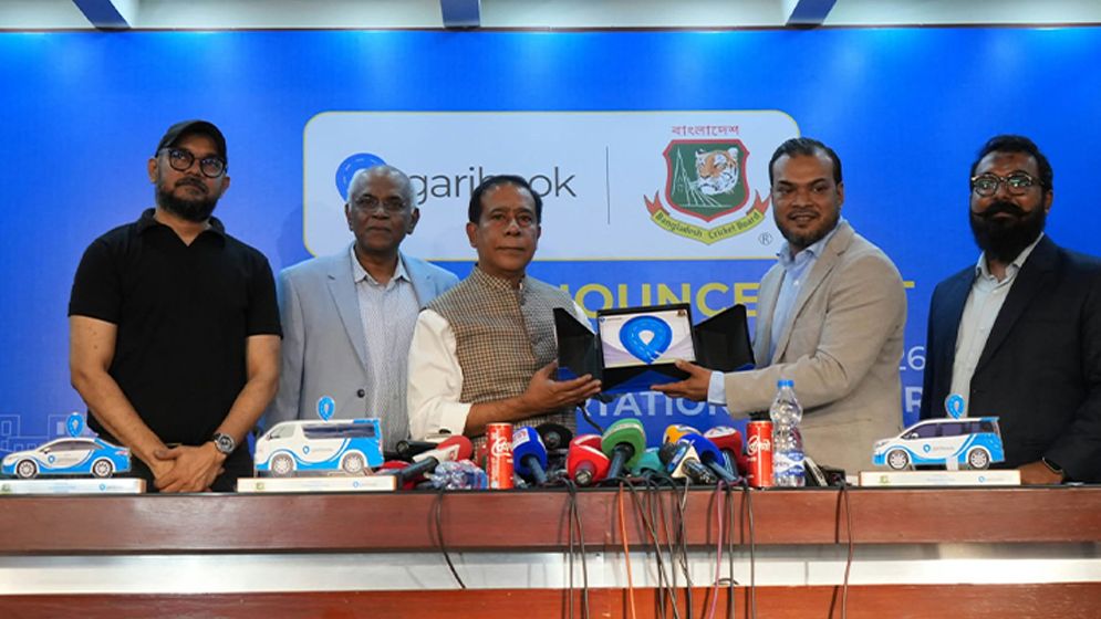 বিসিবির প্রথম ট্রান্সপোর্ট পার্টনার ‘গাড়িবুক’
