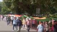 দিল্লিতে পতাকা মিছিলে বাধা দেওয়ার অভিযোগ আম আদমি পার্টির