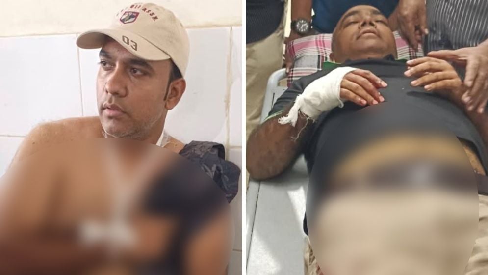 চাঁদা না পেয়ে দুই কারখানা মালিককে কুপিয়ে জখম, ১৬ লাখ টাকা ছিনতাইয়ের অভিযোগ