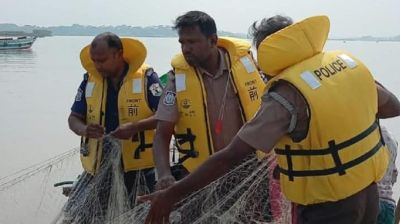 মা ইলিশ রক্ষা অভিযানে ৮৭ জেলে আটক, ৮০ লাখ মিটার জাল জব্দ