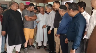 তারেক রহমানের পক্ষ থেকে সাইফুলকে আধুনিক কৃত্রিম পা সংযোজন