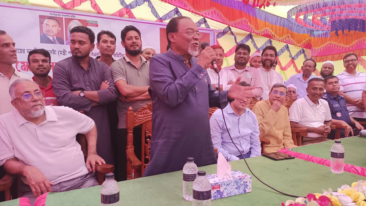 শিকড়ের টানে কমলনগরে ইসমাইল জবিউল্লাহ, ঐক্যবদ্ধ রাজনীতির আহ্বান