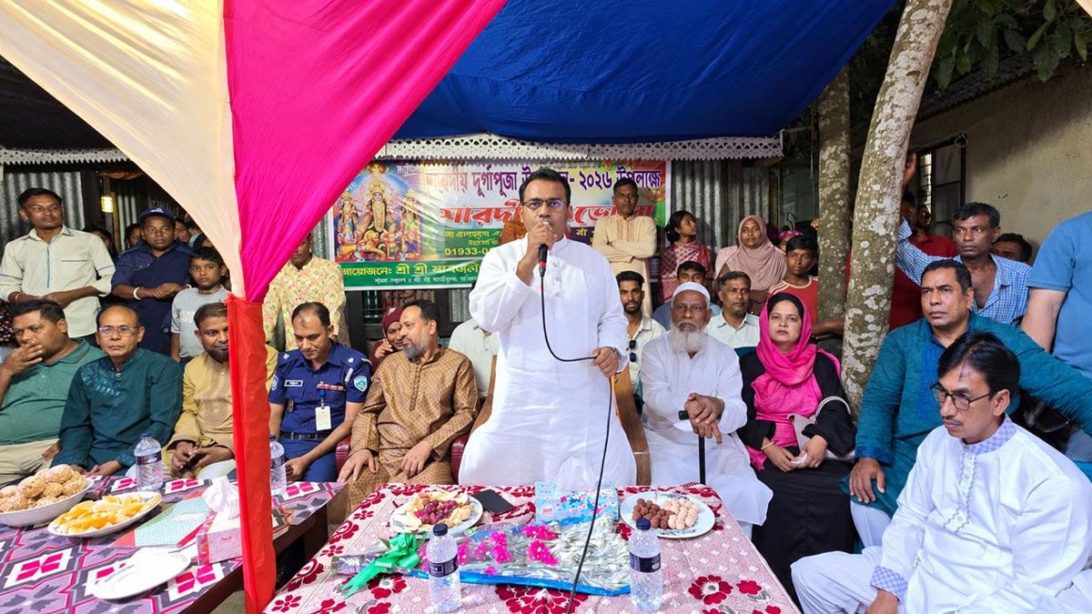 তারেক রহমানের নেতৃত্বে স্মরণকালের সেরা দুর্গোৎসব হচ্ছে