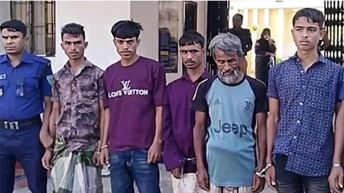 খুনের মামলায় একই পরিবারের ৫ জন কারাগারে