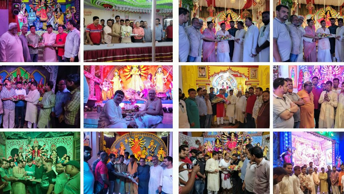 দুর্গোৎসবে সম্প্রীতির নজির, বরিশালের সব পূজামণ্ডপে রহমাতুল্লাহর অনুদান