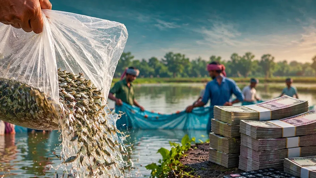 তিন টাকার মাছে ৪৫ টাকার খরচ