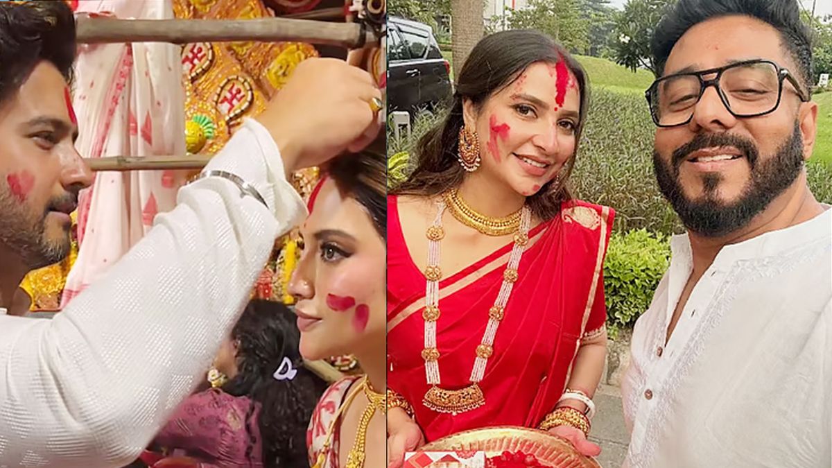 প্রকাশ্যে নুসরাতের সিঁথিতে সিঁদুর পরালেন যশ