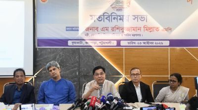 কুয়াকাটাকে আন্তর্জাতিক মানের সমুদ্রসৈকতে পরিণত করতে হবে: পর্যটন মন্ত্রী
