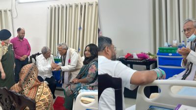 সিএমএইচে অধ্যাপক সুকোমল বড়ুয়াকে দেখতে রাষ্ট্রপতি ও সেনাপ্রধান