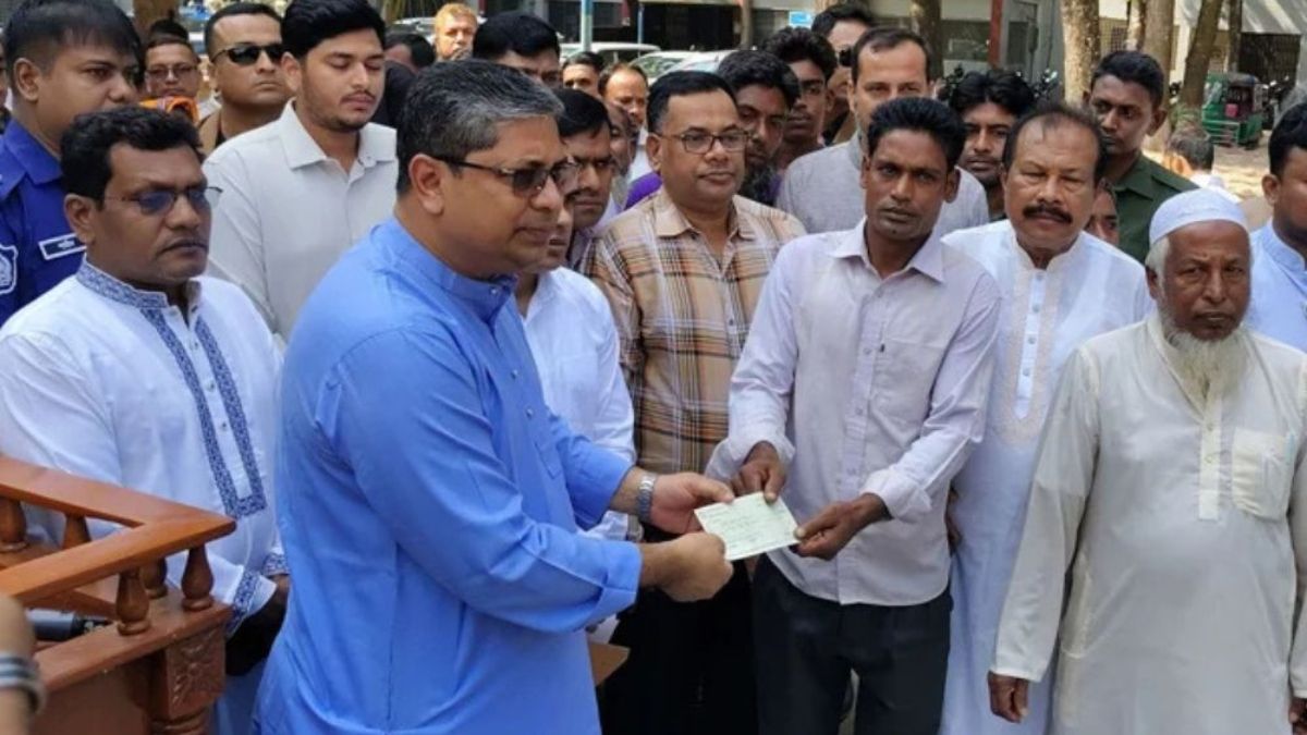 প্রতিমন্ত্রীর গাড়ির ধাক্কায় নিহত ফিরোজার পরিবার পেল ৫ লাখ টাকা