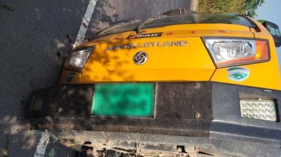 পিকআপচাপায় প্রাণ গেল বাবা-মেয়ের