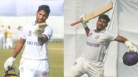 জাতীয় ক্রিকেট লিগে একই দিনে দুই ওপেনারের ডাবল সেঞ্চুরি