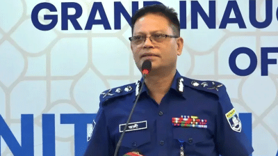 সরকার অনুমতি দিলে ক্রসফায়ার করা হবে: আইজিপি