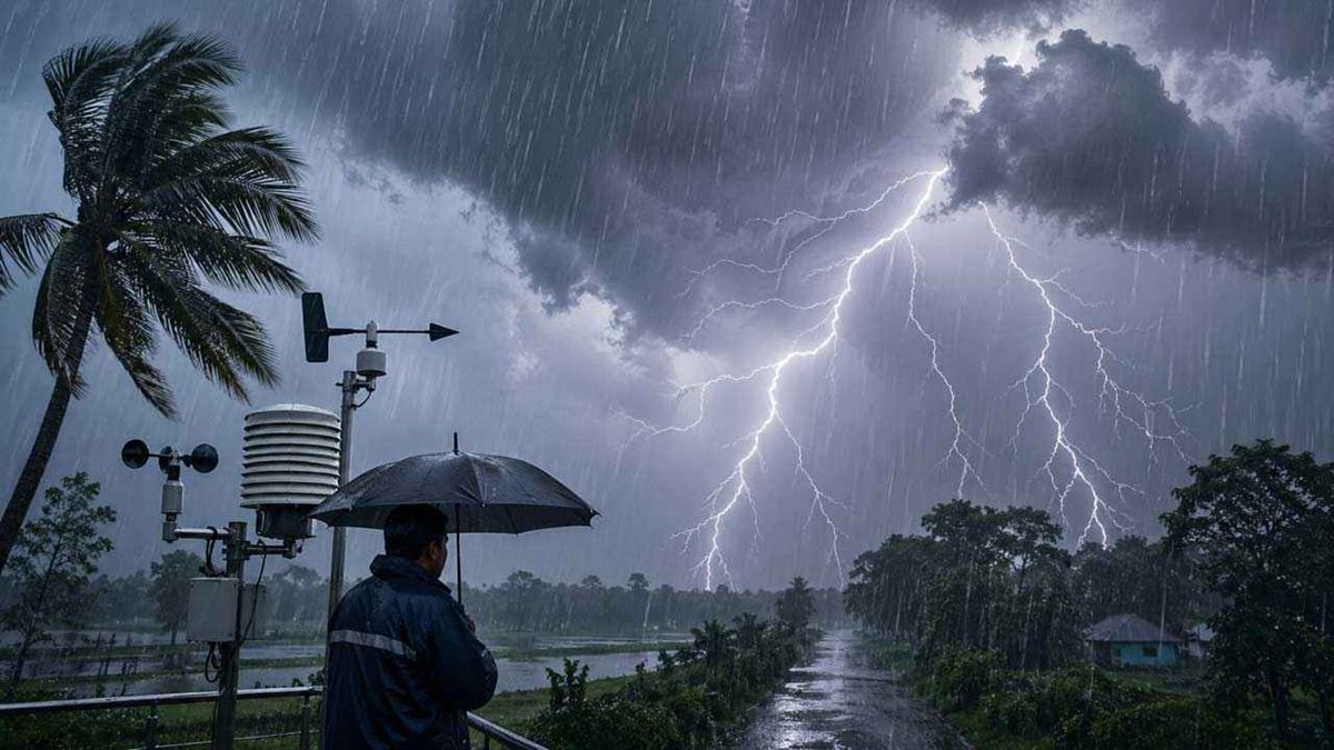 ঘূর্ণিঝড়ের প্রভাবে যেসব বিভাগে বৃষ্টি হতে পারে আজ
