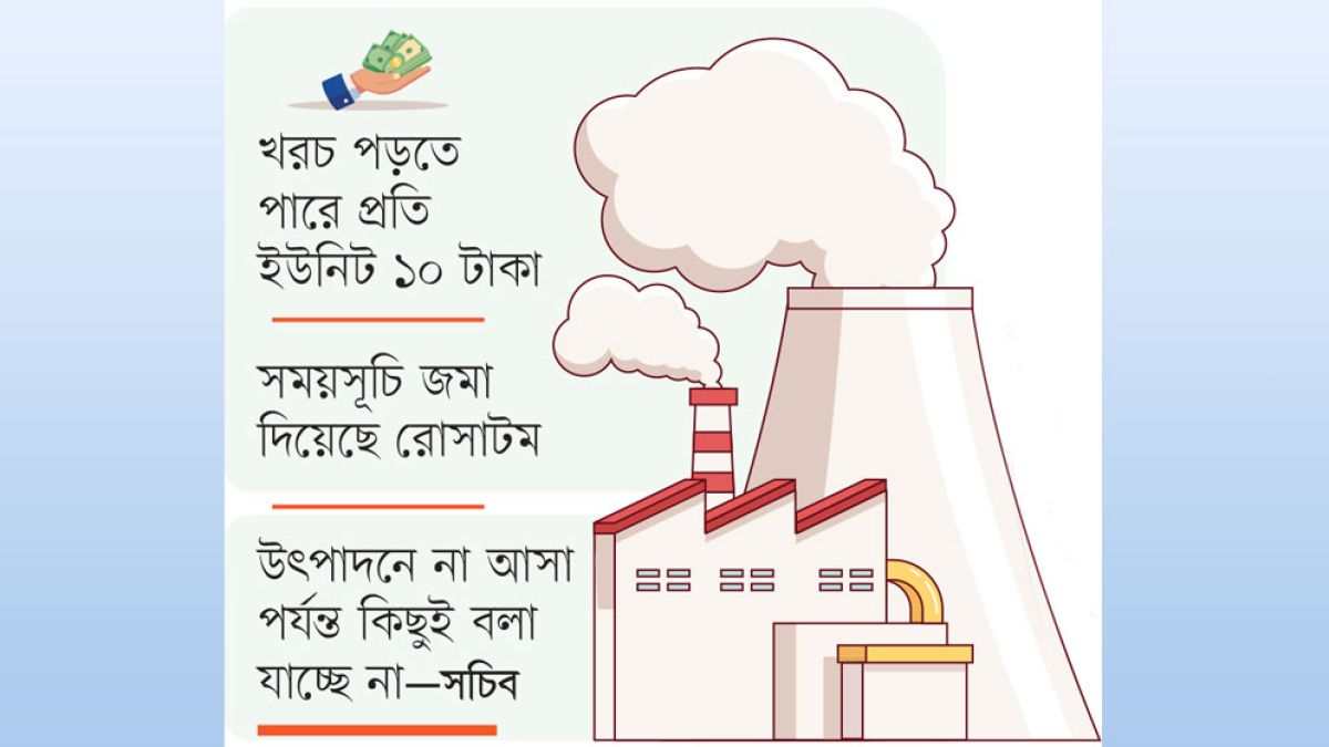 রূপপুরের বিদ্যুৎ জাতীয় গ্রিডে ২০ নভেম্বর