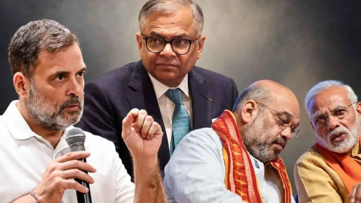 টাটা গোষ্ঠীকে ‘ধ্বংসের’ অভিযোগ, মোদি-শাহকে নিশানা রাহুলের