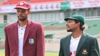 টসে জিতে ব্যাটিংয়ে বাংলাদেশ