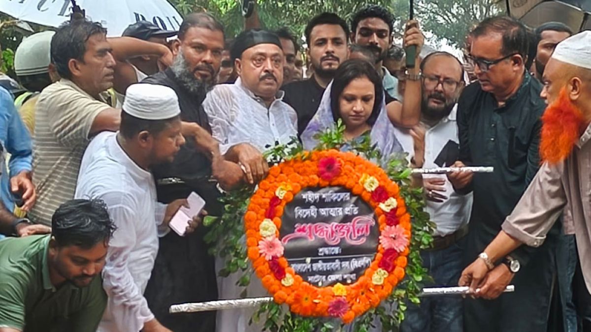 শাকিল হত্যার ন্যায়বিচারের নিশ্চয়তা দিলেন পুতুল