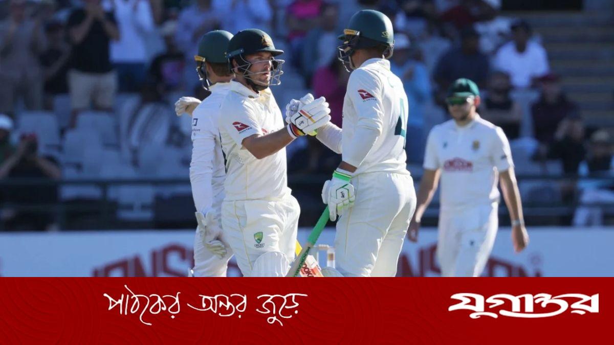 দক্ষিণ আফ্রিকাকে চাপে ফেলে চালকের আসনে অস্ট্রেলিয়া