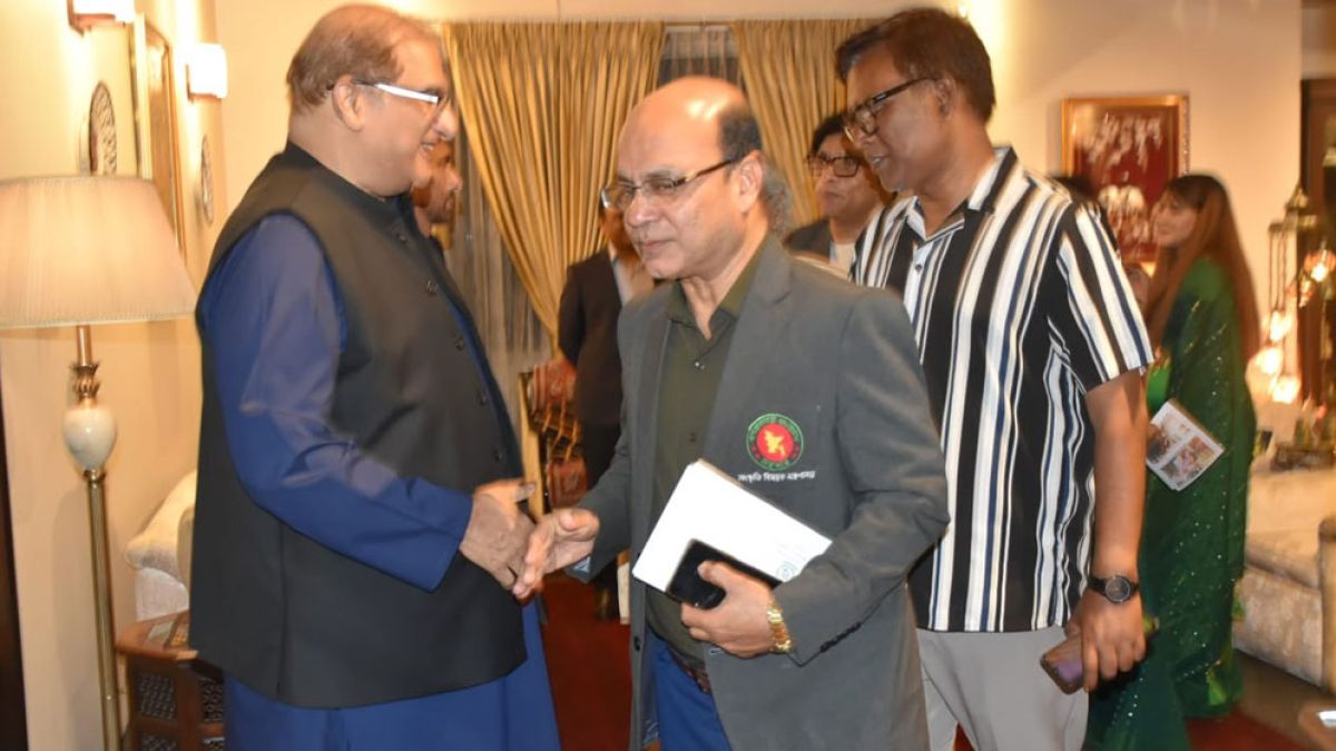 পাকিস্তান হাউসে বাংলাদেশের সাংস্কৃতিক প্রতিনিধিদলকে সংবর্ধনা
