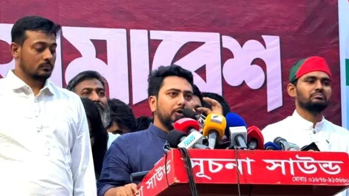 স্বরাষ্ট্রমন্ত্রী-জ্বালানিমন্ত্রী পদত্যাগ না করলে মিছিল বড় হবে: নাহিদ