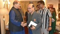 পাকিস্তান হাউসে বাংলাদেশের সাংস্কৃতিক প্রতিনিধিদলকে সংবর্ধনা