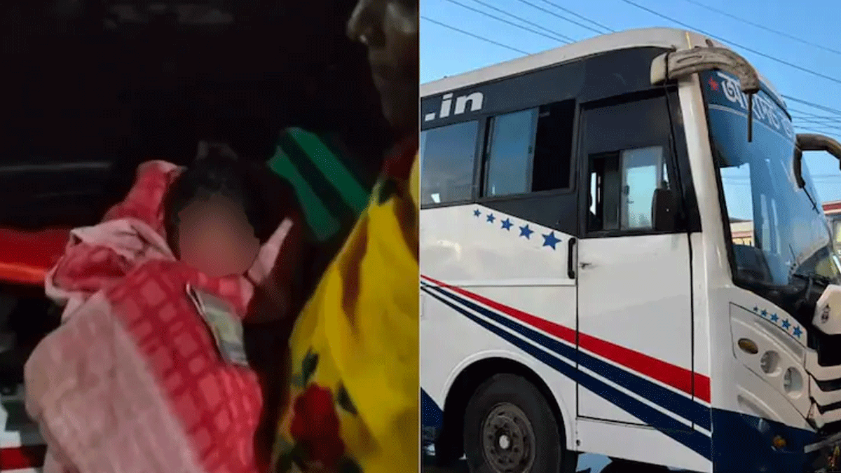 চালক ও যাত্রীদের সহায়তায় বাসে সন্তান প্রসব