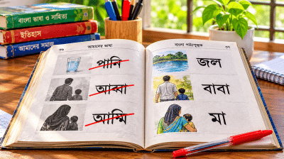 পশ্চিমবঙ্গের পাঠ্যবইয়ে থাকছে না ‘পানি’, ‘আব্বা’, ‘আম্মা’