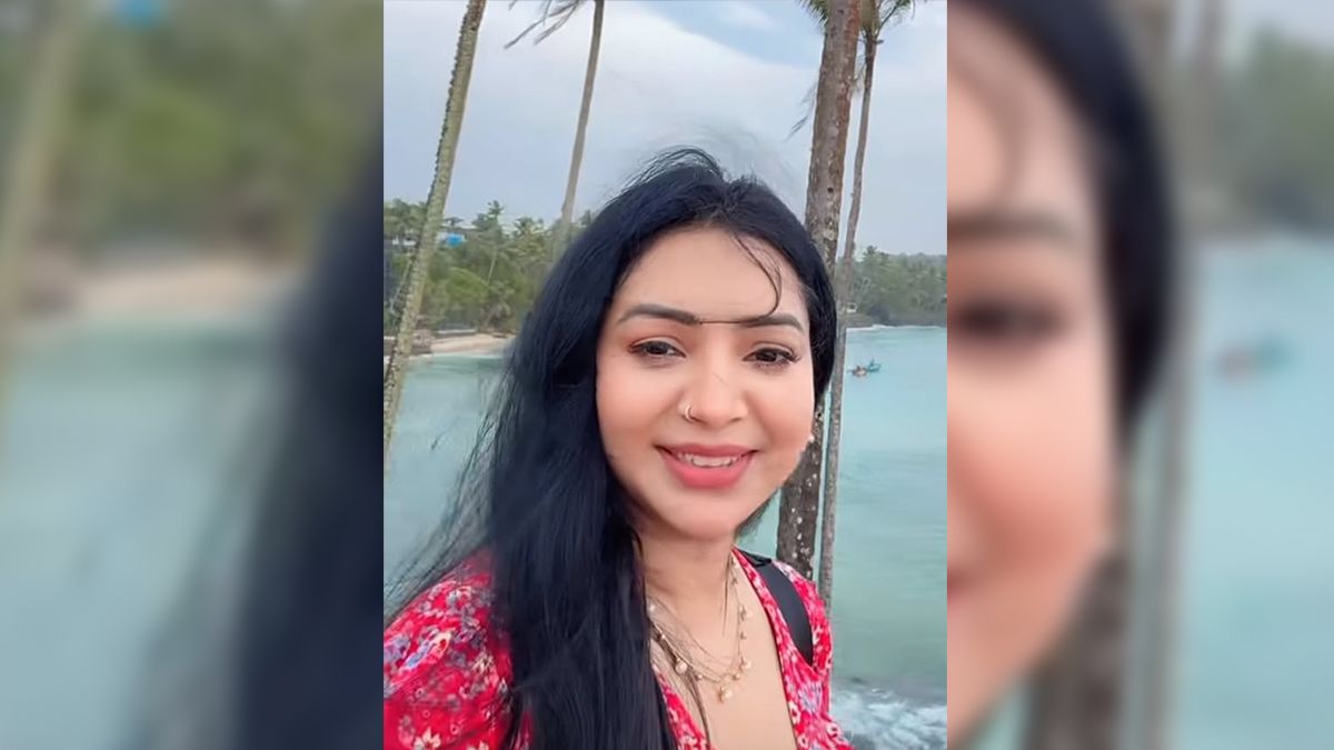 প্রকৃতির মাঝে হারিয়ে গেলেন প্রভা, সঙ্গী কে?