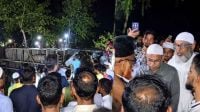 পথচারীকে বাঁচাতে গিয়ে খাদে পড়ল জামায়াতের লংমার্চ ফেরত বাস, আহত ২০