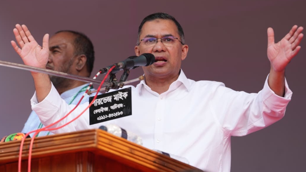 ভোট দিলেন তারেক রহমান